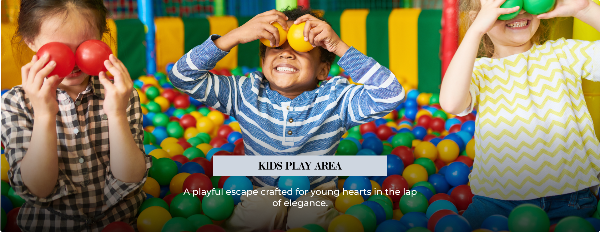 Kids play area